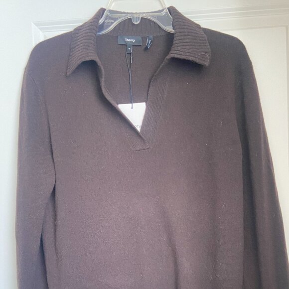 NWT Theory Women's Cashmere Sweater Size Medium - Picture 2 of 10